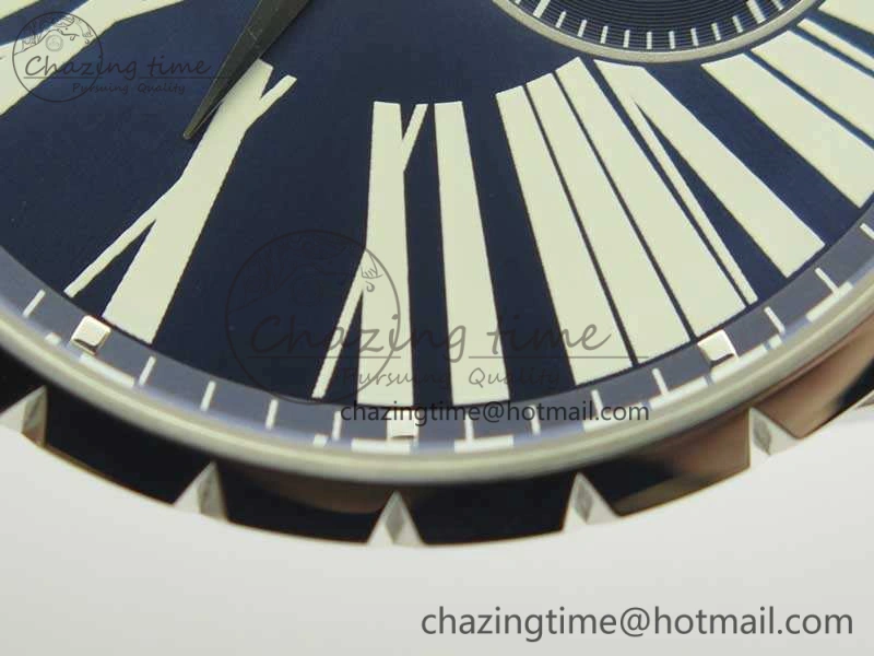 Excalibur Dbex0535 SS RDF 1:1 Best Edition Blue Dial On Leather Strap Asian RD Vibrant 9613