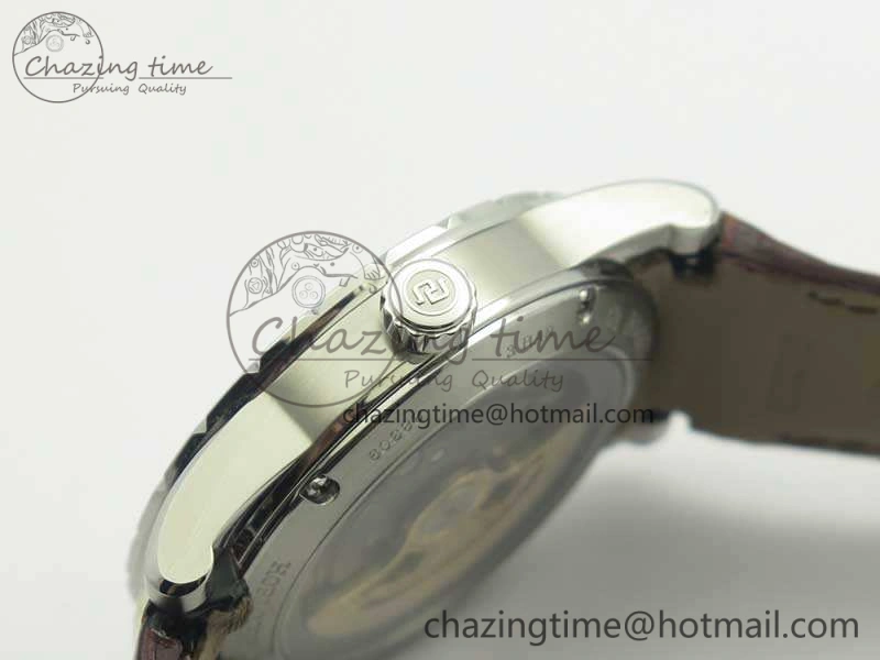 Excalibur Dbex0535 SS RDF 1:1 Best Edition White Dial On Leather Strap Asian RD SmoothTexture 9615