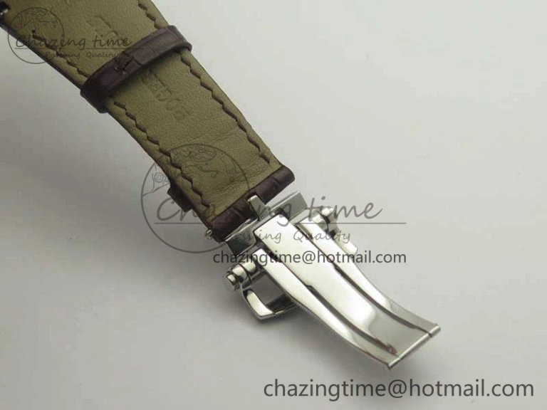 Excalibur Dbex0535 SS RDF 1:1 Best Edition White Dial On Leather Strap Asian RD SmoothTexture 9615