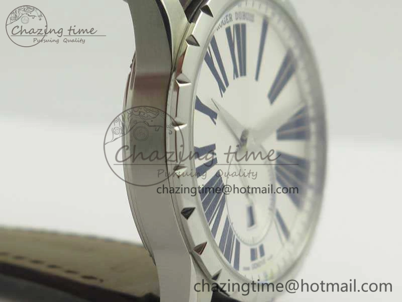 Excalibur Dbex0535 SS RDF 1:1 Best Edition White Dial On Leather Strap Asian RD SmoothTexture 9615