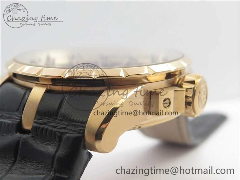 Soft Excalibur Knights of the Round Table II RG ZF Best Edition Black Dial on Black Leather Strap MIYOTA 9606