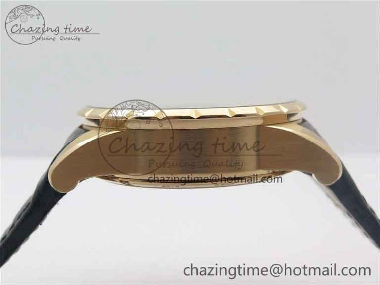 Excalibur Knights of the Round Table II RG ZF Best Edition Chessboard Dial on Black Leather Strap MIYOTA ZeroBulk 9602