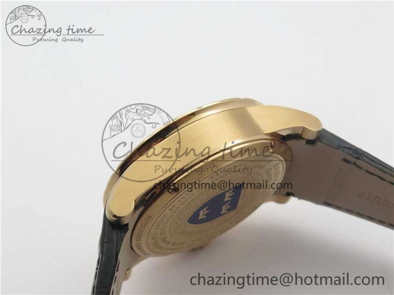 Excalibur Knights of the Round Table II RG ZF Best Edition Chessboard Dial on Black Leather Strap MIYOTA ZeroBulk 9602