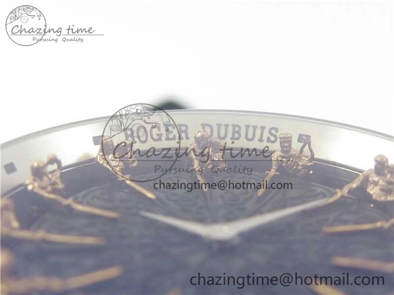 ZeroBulk Excalibur Knights of the Round Table II SS ZF Best Edition Black Dial on Black Leather Strap MIYOTA 9605