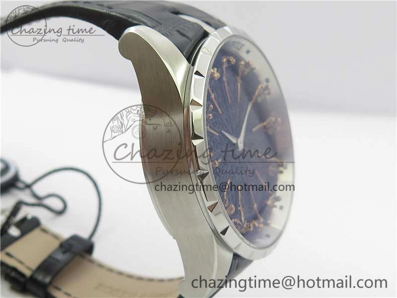 ZeroBulk Excalibur Knights of the Round Table II SS ZF Best Edition Black Dial on Black Leather Strap MIYOTA 9605