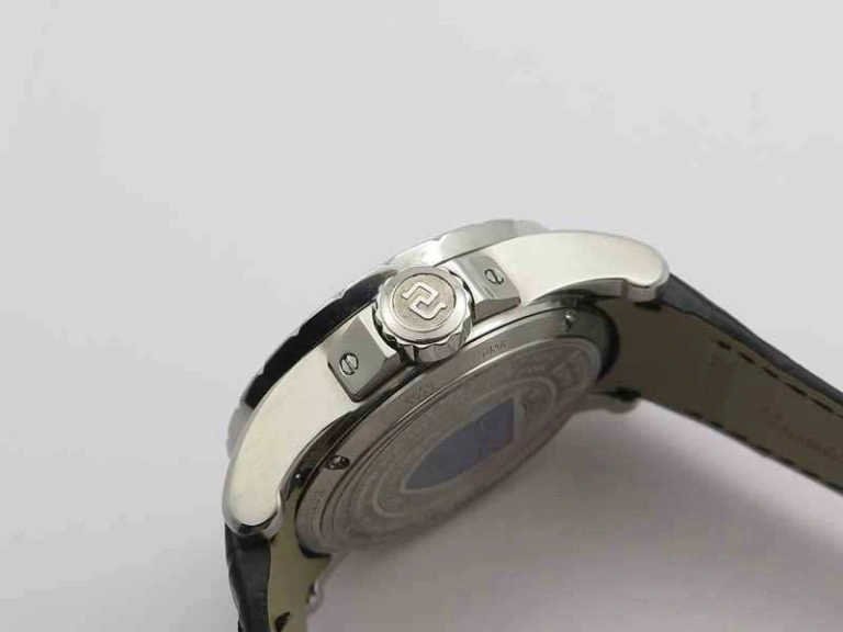 Excalibur RDDBEX0495 SS Black Dial On Black Leather Strap AllSeason 9616