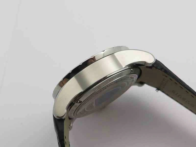 Excalibur RDDBEX0495 SS Black Dial On Black Leather Strap AllSeason 9616