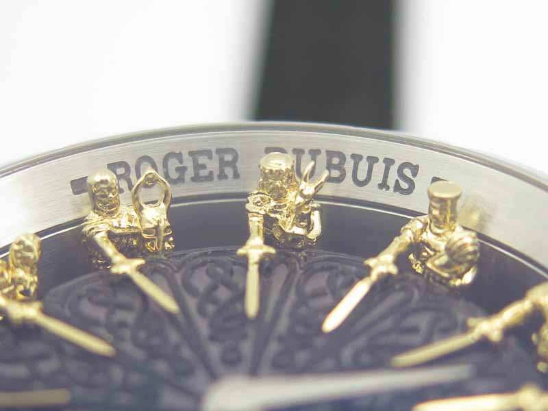 Excalibur RDDBEX0495 SS Black Dial On Black Leather Strap AllSeason 9616