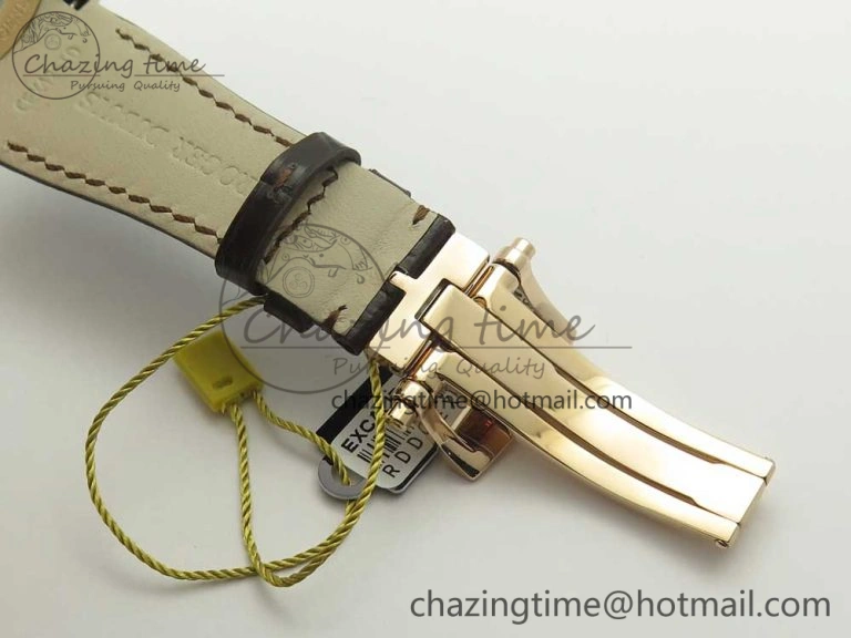 Lightweight Excalibur Rddbex0392 RG BBR Best Edition Skeleton Dial on Brown Leather Strap A2136 Tourbillon 9610