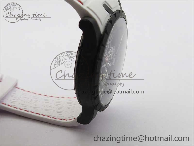 Fashionable Excalibur Rddbex0393 FC BBR Best Edition Skeleton Dial on White Rubber Strap A2136 Tourbillon V 9591
