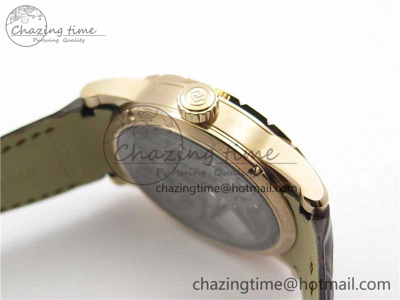 Excalibur Rddbex0393 RG Crystal Bezel BBR Best Edition Skeleton Dial on Brown Leather Strap A2136 Tourbillon V Vibrant 9590