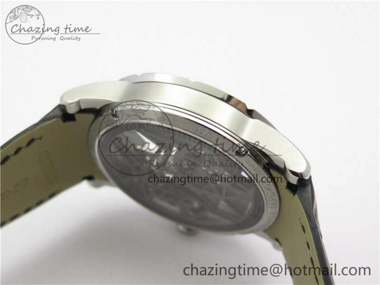 Excalibur Rddbex0393 SS Crystal Bezel BBR Best Edition Skeleton Dial on Black Leather Strap A2136 Tourbillon V StreetReady 9592