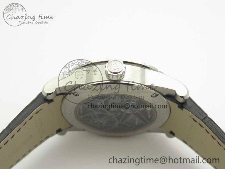 Excalibur Rddbex0393 SS JBF Best Edition Skeleton Dial on Black Leather Strap A2136 Tourbillon Breathable 9607