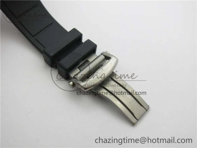 Excalibur Rddbex0479 SS JBF Best Edition Skeleton Dial on Black Rubber Strap Tourbillon Efficient 9601
