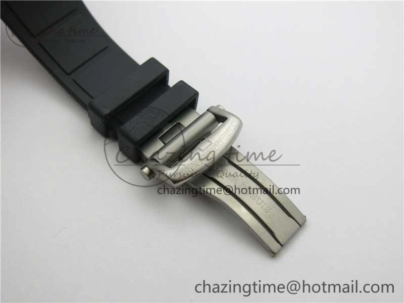 Excalibur Rddbex0479 SS JBF Best Edition Skeleton Dial on Black Rubber Strap Tourbillon Efficient 9601