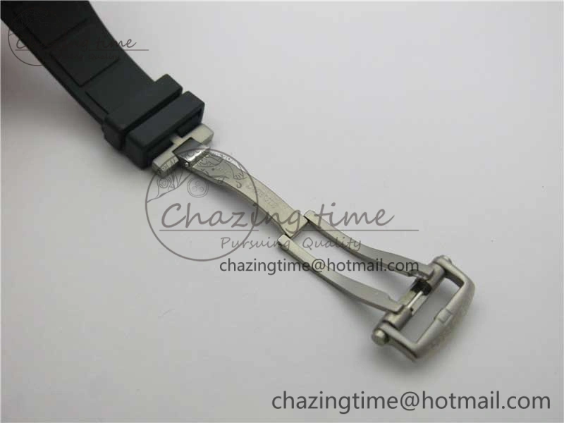 Excalibur Rddbex0479 SS JBF Best Edition Skeleton Dial on Black Rubber Strap Tourbillon Efficient 9601