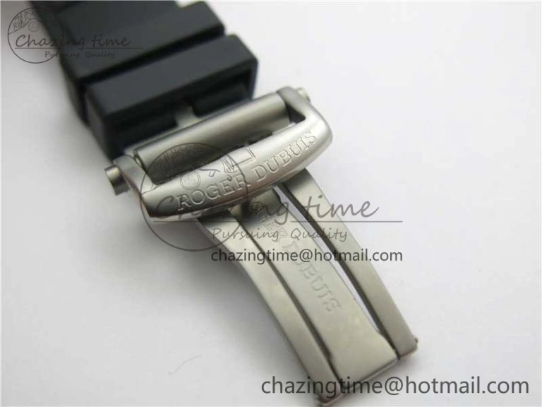 Excalibur Rddbex0479 SS JBF Best Edition Skeleton Dial on Black Rubber Strap Tourbillon Efficient 9601
