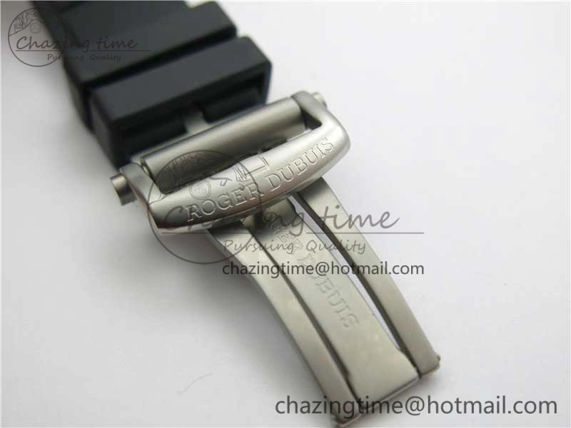 Excalibur Rddbex0479 SS JBF Best Edition Skeleton Dial on Black Rubber Strap Tourbillon Efficient 9601