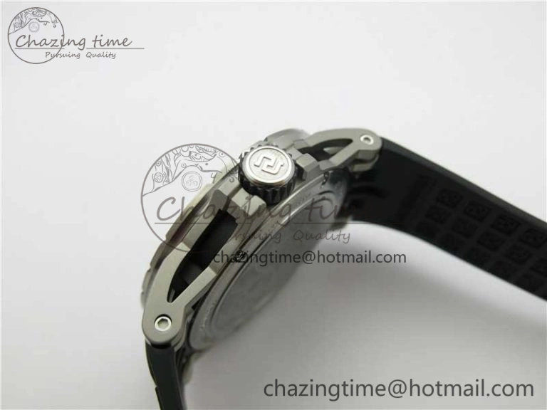 Excalibur Rddbex0479 SS JBF Best Edition Skeleton Dial on Black Rubber Strap Tourbillon Efficient 9601