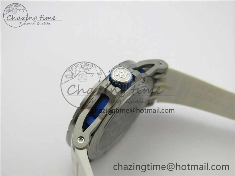 Excalibur Rddbex0479 SS JBF Best Edition Skeleton Dial on White Rubber Strap Tourbillon MoistureWicking 9604