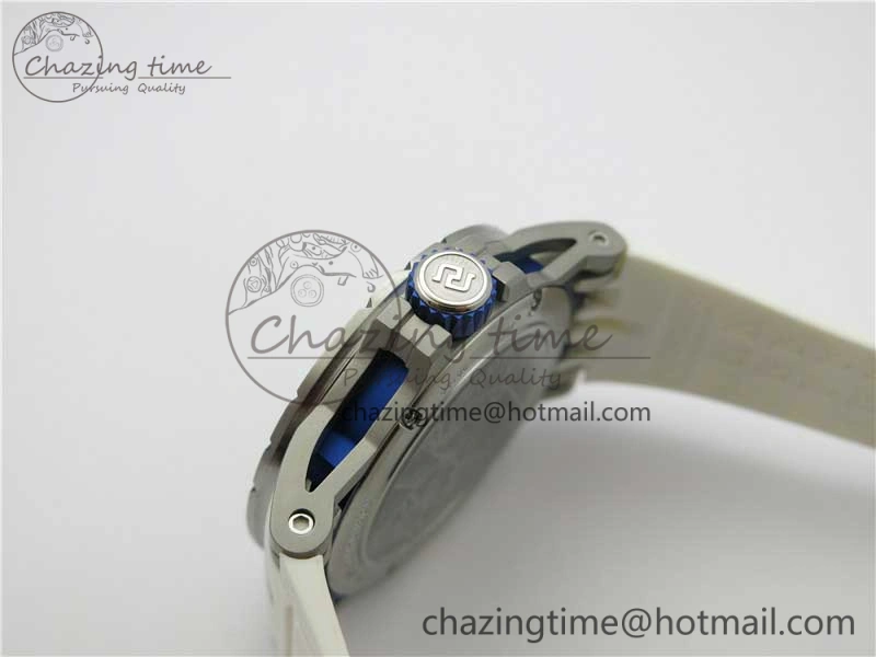 Excalibur Rddbex0479 SS JBF Best Edition Skeleton Dial on White Rubber Strap Tourbillon MoistureWicking 9604