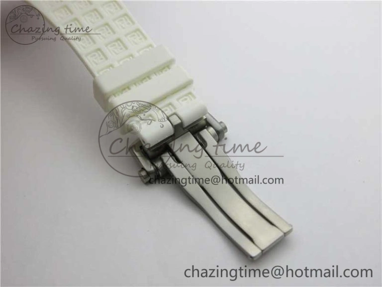 Excalibur Rddbex0479 SS JBF Best Edition Skeleton Dial on White Rubber Strap Tourbillon MoistureWicking 9604