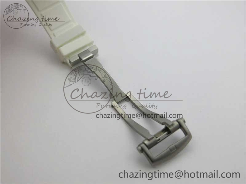 Excalibur Rddbex0479 SS JBF Best Edition Skeleton Dial on White Rubber Strap Tourbillon MoistureWicking 9604