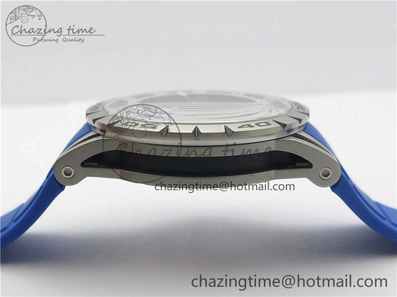 Excalibur Sports Tourbillon SS JBF Best Edition Skeleton Black Dial on Blue Rubber Strap Thermal 9598