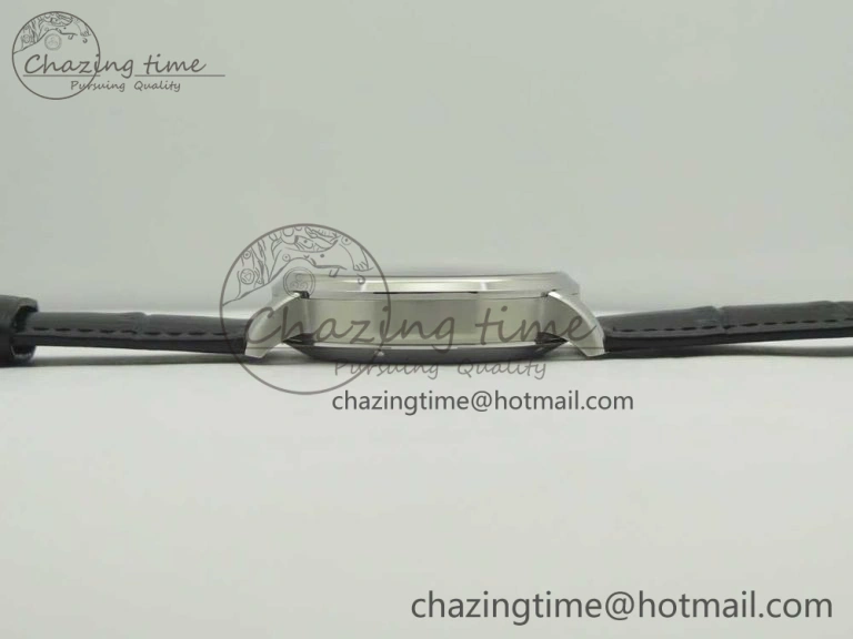 Functional Excellence Panorama Date SS ETCF Blue Dial on Black Leather Strap A 6636
