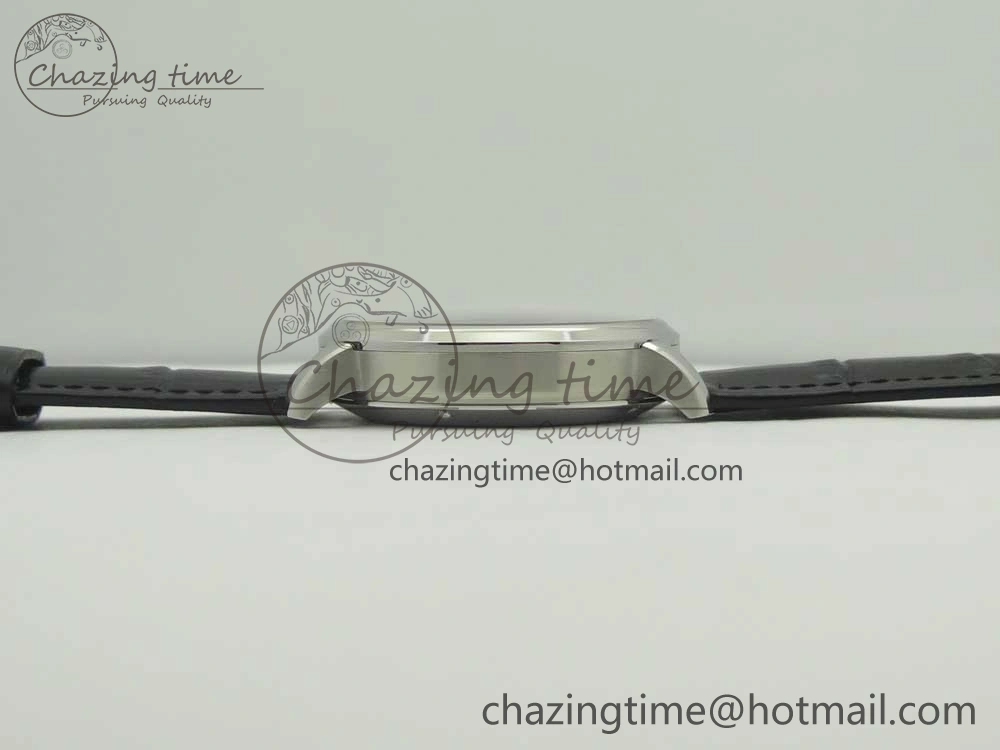 Functional Excellence Panorama Date SS ETCF Blue Dial on Black Leather Strap A 6636