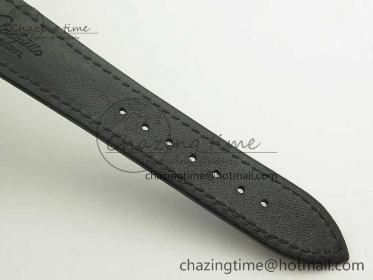 Excellence Panorama Date SS ETCF Gray Dial on Brown Leather Strap A FreshLook 6637