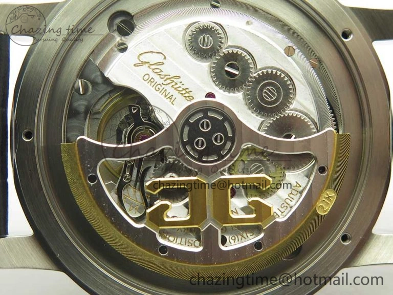 Cozy Excellence Panorama Date SS ETCF White Dial on Brown Leather Strap A 6638