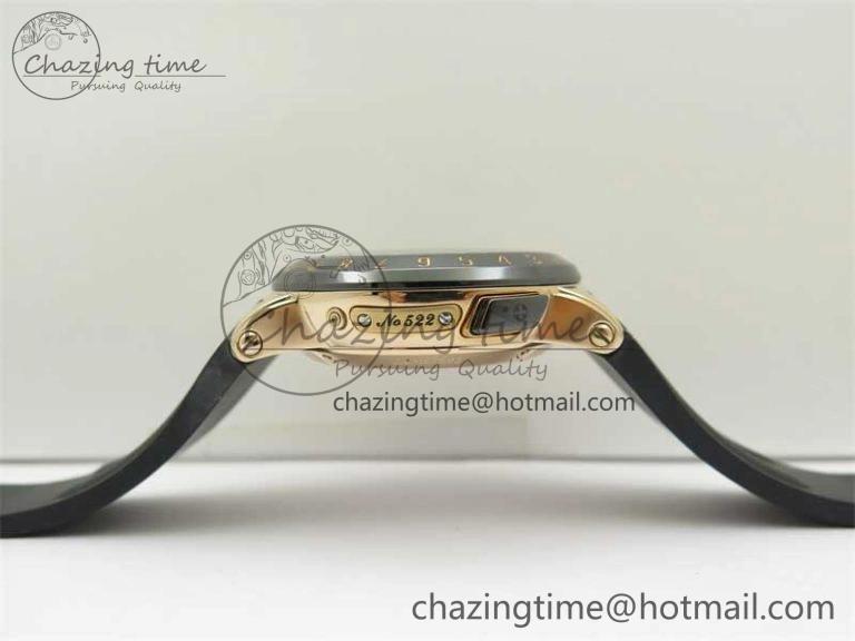 OdorResistant Executive El Toro RG 3EF 1:1 Best Edition Black Dial on Black Rubber Strap Asian UN- 9804