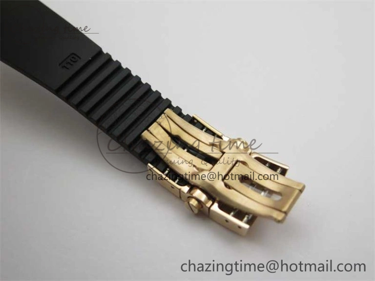 OdorResistant Executive El Toro RG 3EF 1:1 Best Edition Black Dial on Black Rubber Strap Asian UN- 9804