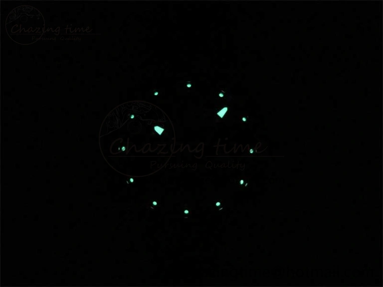 OdorResistant Executive El Toro RG 3EF 1:1 Best Edition Black Dial on Black Rubber Strap Asian UN- 9804