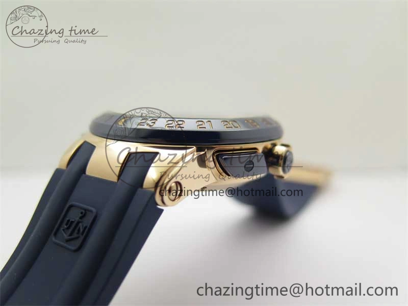 HighQuality Executive El Toro RG 3EF 1:1 Best Edition Blue Dial on Blue Rubber Strap Asian UN- 9807