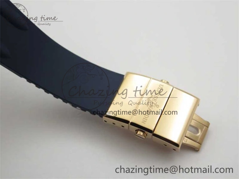 HighQuality Executive El Toro RG 3EF 1:1 Best Edition Blue Dial on Blue Rubber Strap Asian UN- 9807