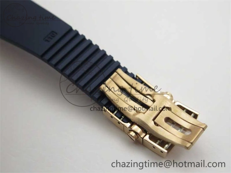 HighQuality Executive El Toro RG 3EF 1:1 Best Edition Blue Dial on Blue Rubber Strap Asian UN- 9807