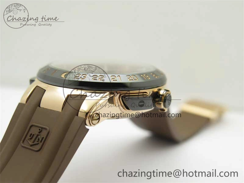 Executive El Toro RG 3EF 1:1 Best Edition Brown Dial on Brown Rubber Strap Asian UN- Upgraded 9805