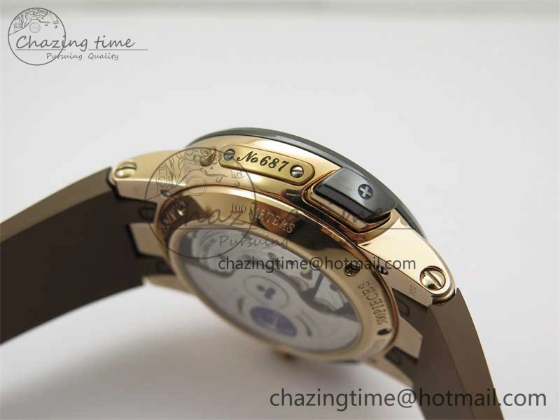 Executive El Toro RG 3EF 1:1 Best Edition Brown Dial on Brown Rubber Strap Asian UN- Upgraded 9805