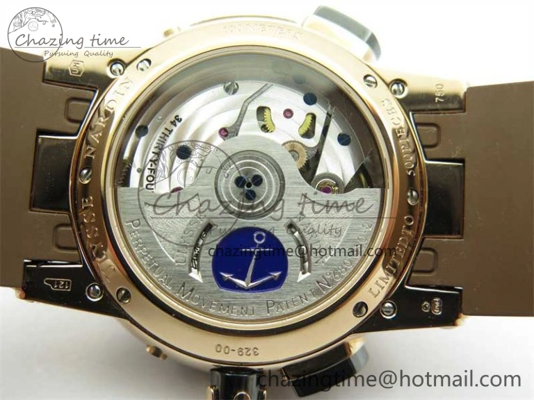 Executive El Toro RG 3EF 1:1 Best Edition Brown Dial on Brown Rubber Strap Asian UN- Upgraded 9805