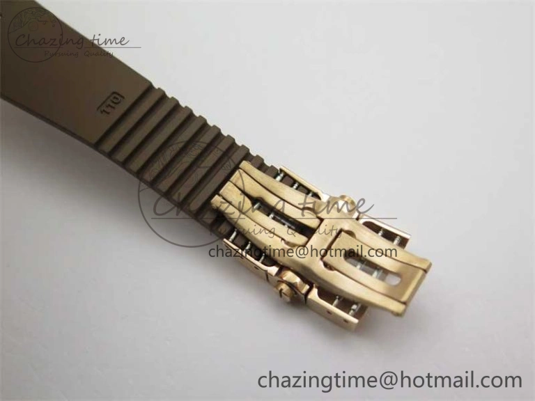 Executive El Toro RG 3EF 1:1 Best Edition Brown Dial on Brown Rubber Strap Asian UN- Upgraded 9805