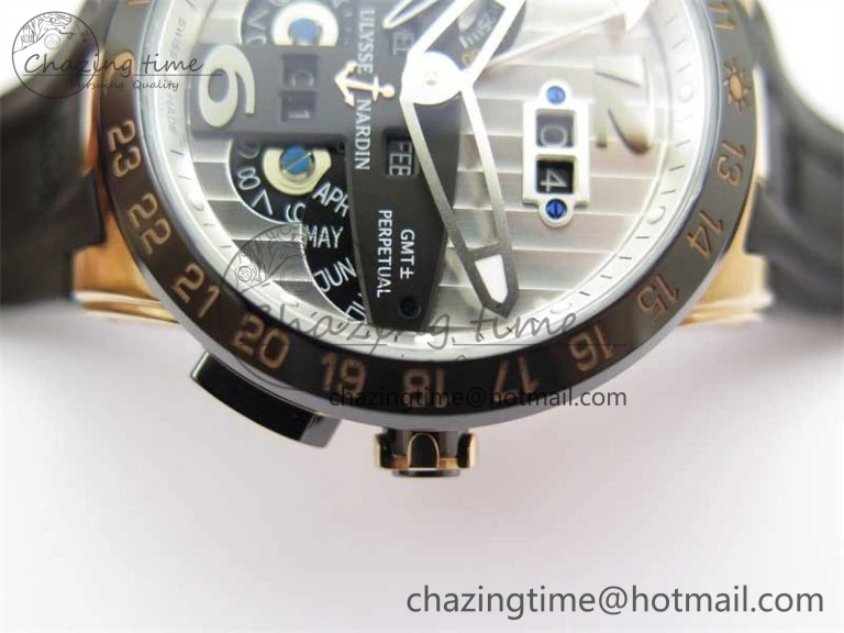 HighPerformance Executive El Toro RG 3EF 1:1 Best Edition Silver Dial on Black Rubber Strap Asian UN- 9806