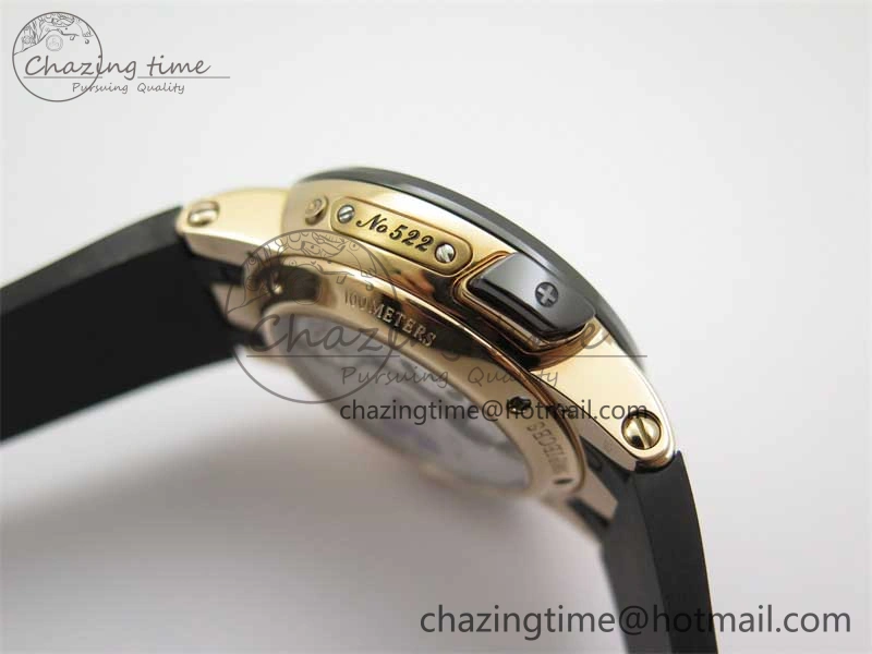 HighPerformance Executive El Toro RG 3EF 1:1 Best Edition Silver Dial on Black Rubber Strap Asian UN- 9806