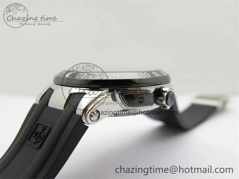 Executive El Toro SS 3EF 1:1 Best Edition Black Dial on Black Rubber Strap Asian UN- EasyMatch 9808