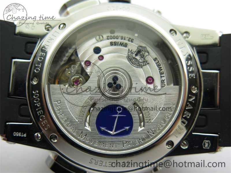Executive El Toro SS 3EF 1:1 Best Edition Black Dial on Black Rubber Strap Asian UN- EasyMatch 9808