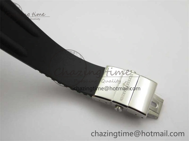Executive El Toro SS 3EF 1:1 Best Edition Black Dial on Black Rubber Strap Asian UN- EasyMatch 9808