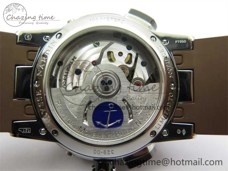 DailyWear Executive El Toro SS 3EF 1:1 Best Edition Brown Dial on Brown Rubber Strap Asian UN- 9811