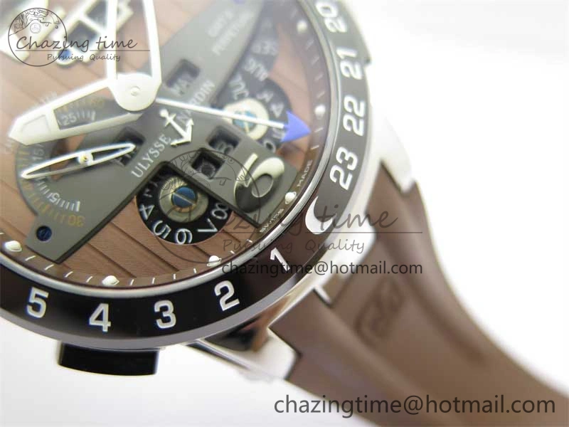 DailyWear Executive El Toro SS 3EF 1:1 Best Edition Brown Dial on Brown Rubber Strap Asian UN- 9811