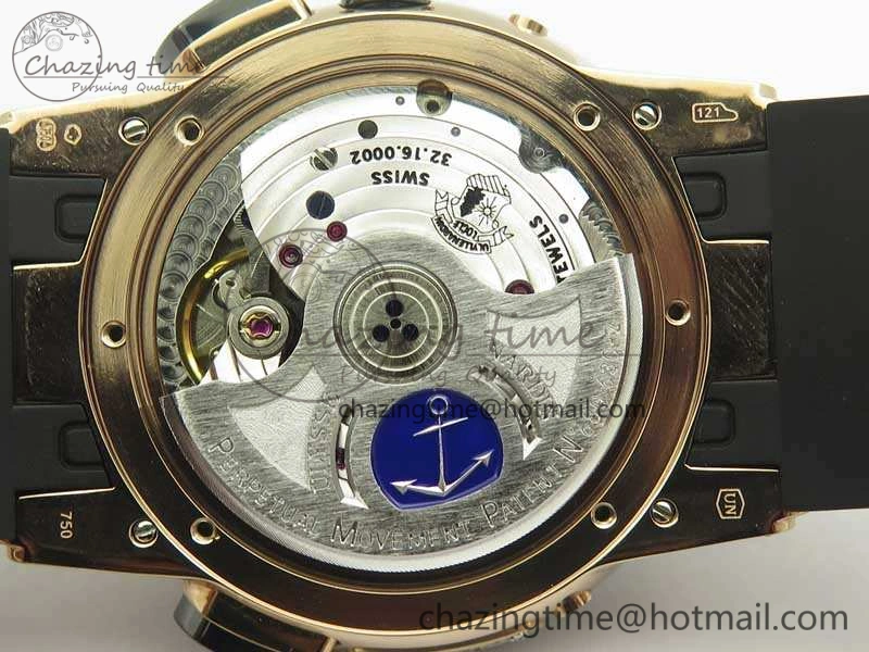 Executive Toro RG TWA 1:1 Best Edition Black Dial On Rubber Strap Asian UN- EasyCare 9812